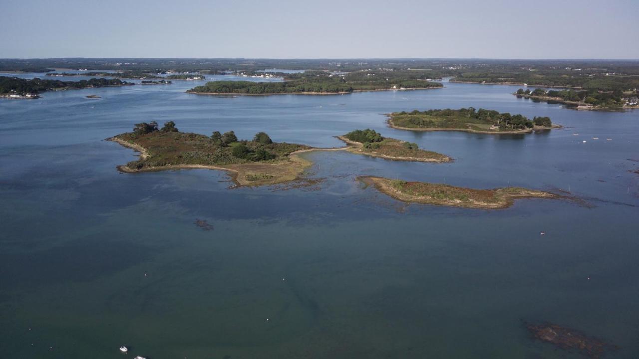 Pierre et mer au cœur de Saint Cado Belz Extérieur photo