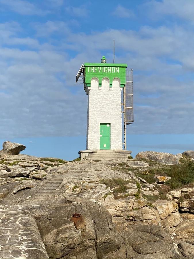 Pierre et mer au cœur de Saint Cado Belz Extérieur photo